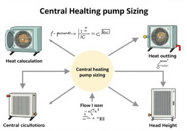 central heating pump sizing