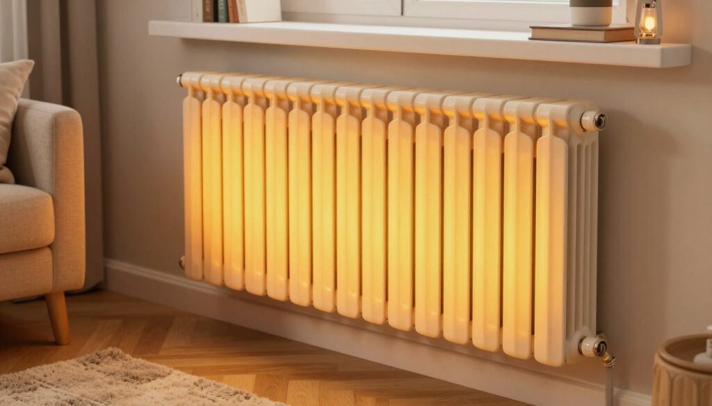 Comfortable home with properly functioning central heating