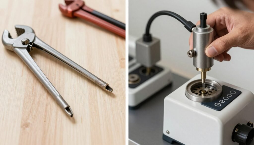Comparison between DIY pump repair and professional service