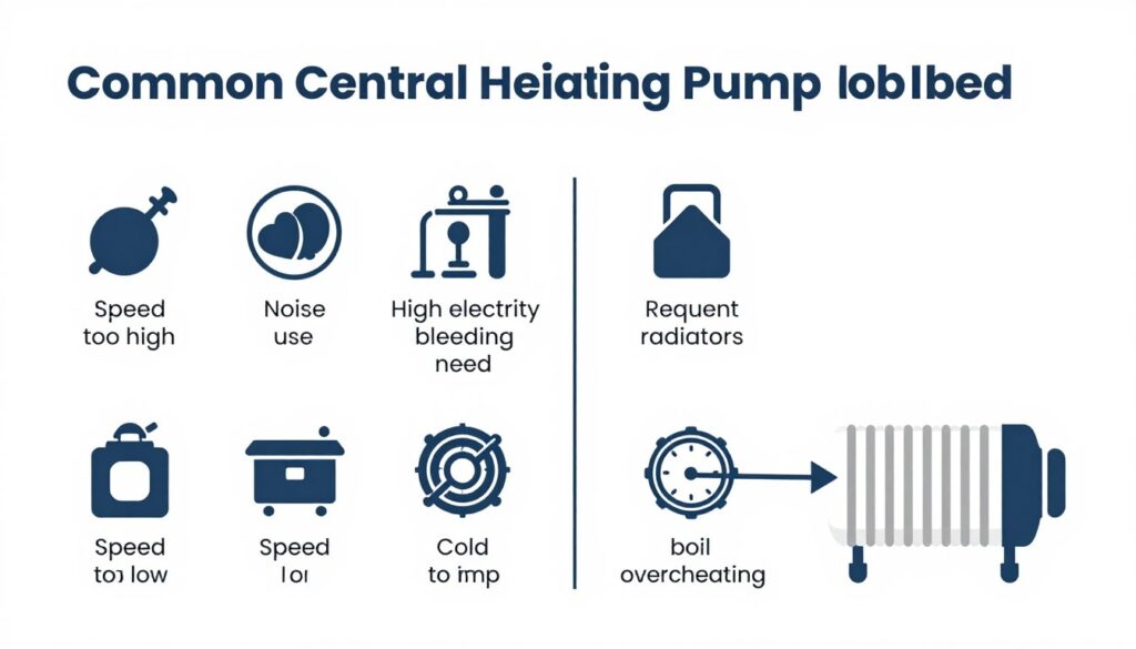 Troubleshooting central heating pump problems