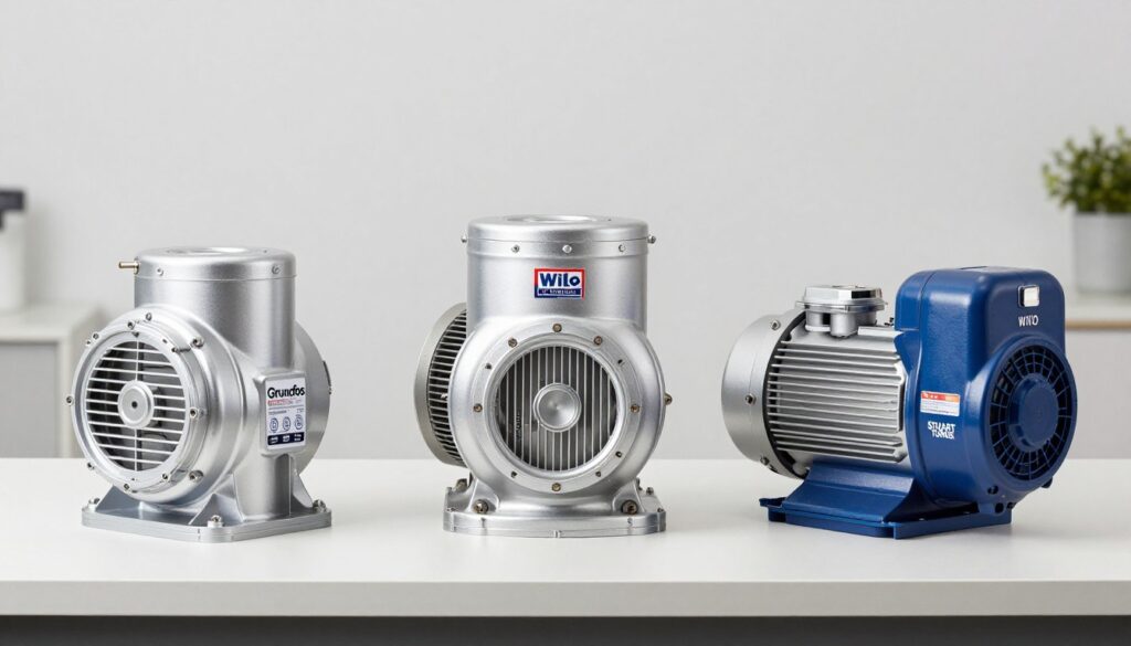 Comparison of top central heating pump models from different manufacturers