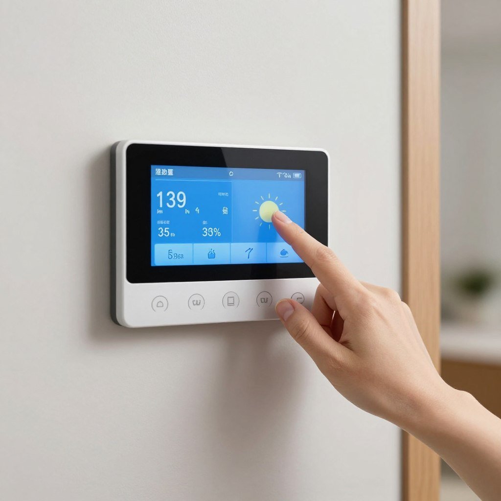 Smart heating controls for optimizing air source heat pump radiator system