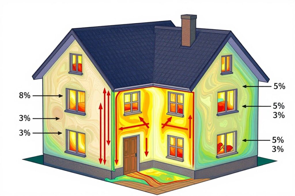 professional heat loss calculation factors