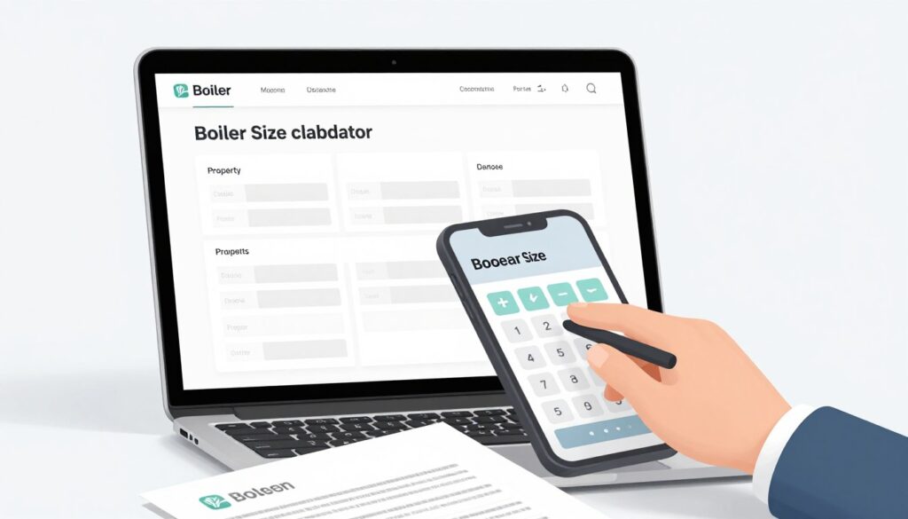 using online boiler size calculator tools