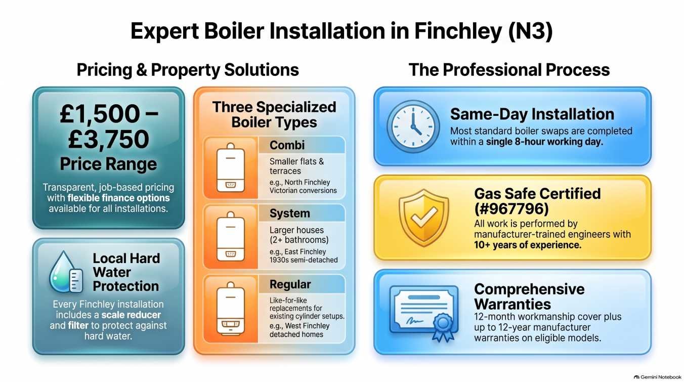 Boiler Installation in Finchley