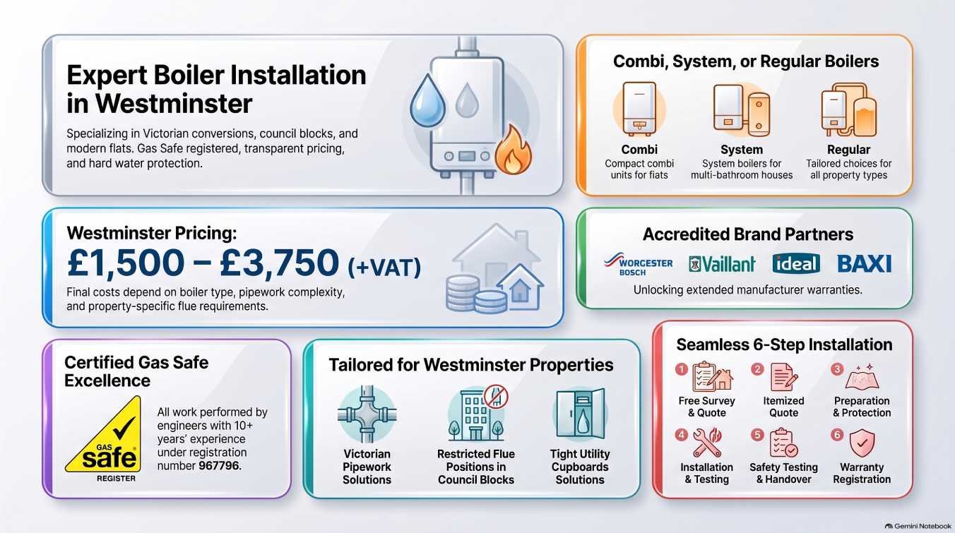 Boiler Installation in Westminster