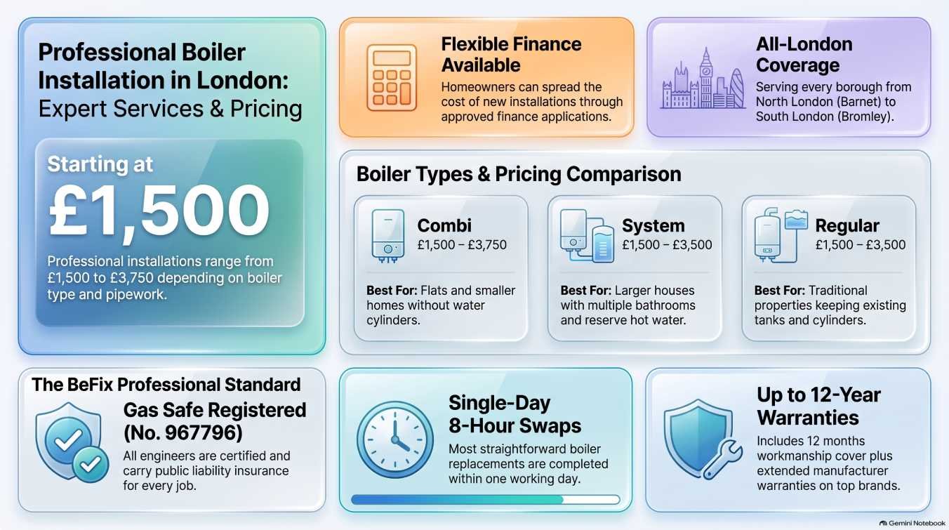 Boiler Installation in London